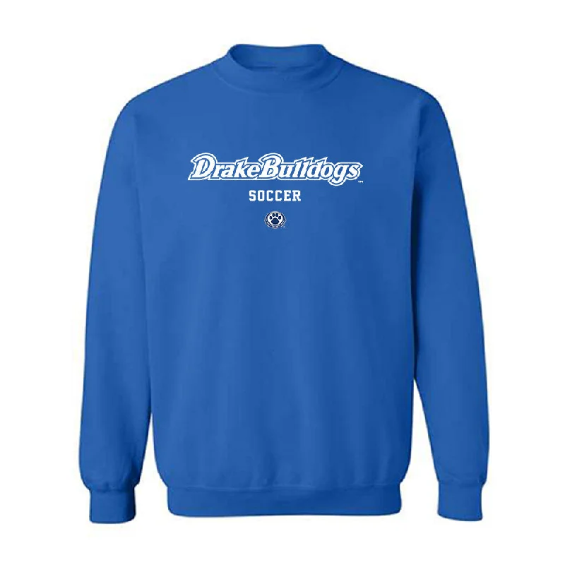 Drake - NCAA Women's Soccer : Lauren Kullberg - Classic Shersey Crewneck Sweatshirt Hoodie with Magnetic Closure Innovative Modern Drake - NCAA Women's Soccer : Lauren Kullberg - Classic Shersey Crewneck Sweatshirt Hoodie with Magnetic Closure Innovative Modern