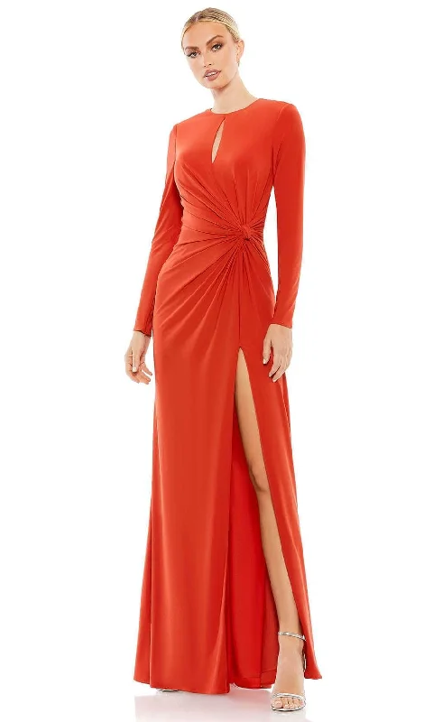 Ieena Duggal 55708 - High Slit Evening Dress Tunics Seasonal trendy