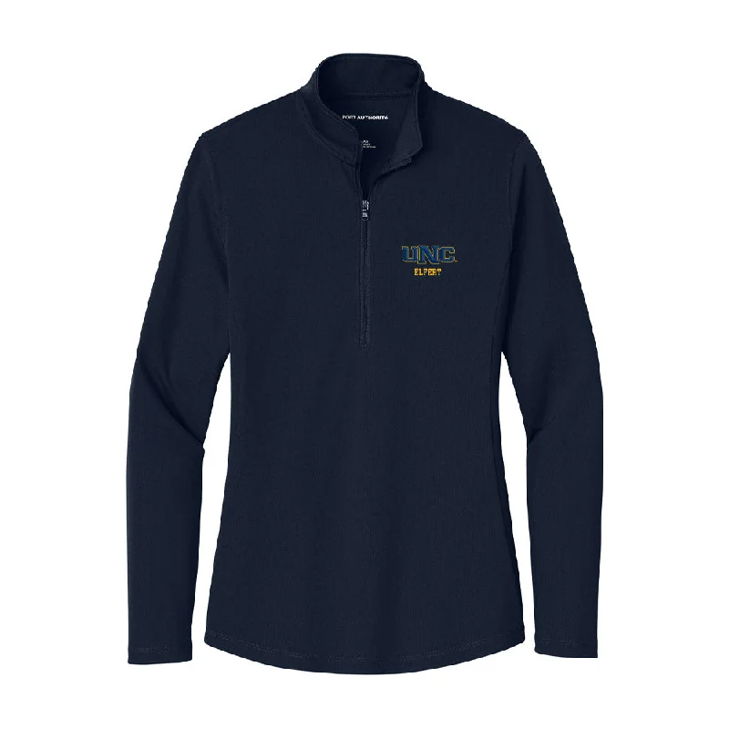 UNCO - NCAA Women's Cross Country : Brooke Elfert - Women's Lightweight Quarter Zip Jacket Satin Jacket Silk Jacket Chiffon Jacket UNCO - NCAA Women's Cross Country : Brooke Elfert - Women's Lightweight Quarter Zip Jacket Satin Jacket Silk Jacket Chiffon Jacket