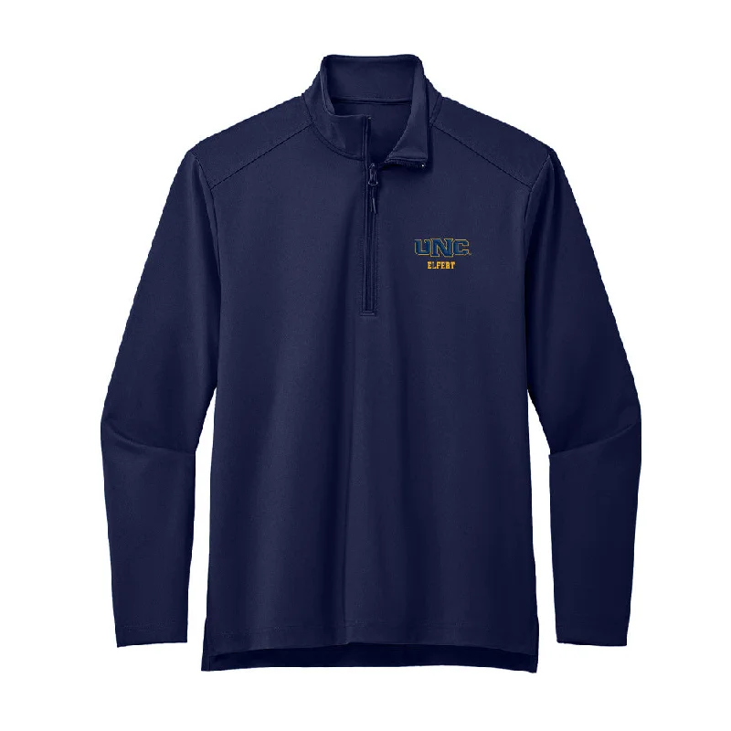 UNCO - NCAA Women's Cross Country : Brooke Elfert - Premium Quarter Zip Jacket Cotton Jacket Linen Jacket Terry Jacket UNCO - NCAA Women's Cross Country : Brooke Elfert - Premium Quarter Zip Jacket Cotton Jacket Linen Jacket Terry Jacket