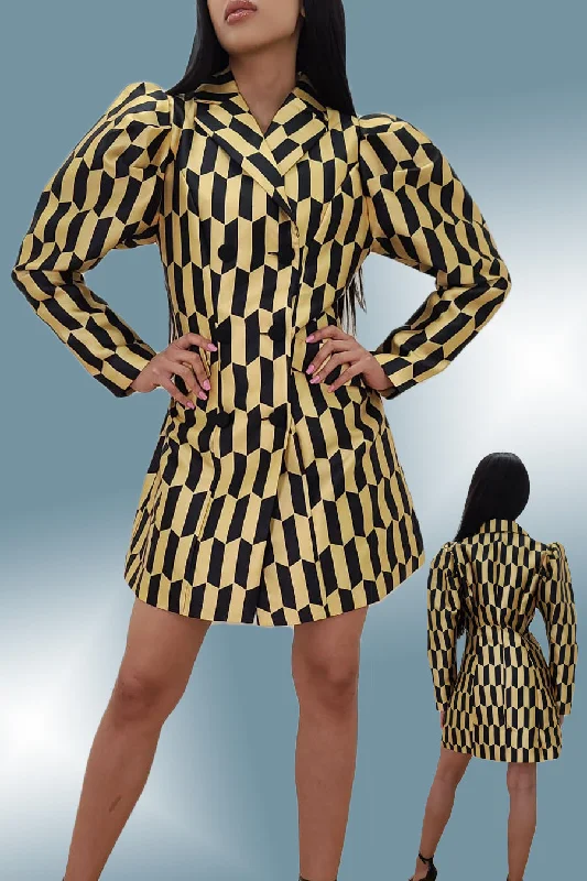 T18181 JACKET DRESS (M, L, XXL) One-Shoulder Jacket Off-the-Shoulder Jacket Asymmetrical Jacket T18181 JACKET DRESS (M, L, XXL) One-Shoulder Jacket Off-the-Shoulder Jacket Asymmetrical Jacket