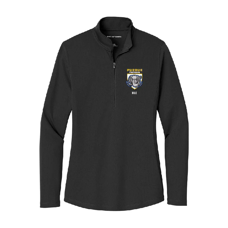 PFW - NCAA Women's Cross Country : Haylee Hile - Women's Lightweight Quarter Zip Jacket Fitted Jacket Loose Jacket Oversized Jacket PFW - NCAA Women's Cross Country : Haylee Hile - Women's Lightweight Quarter Zip Jacket Fitted Jacket Loose Jacket Oversized Jacket