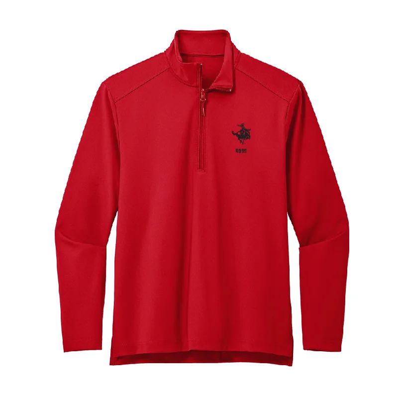 NWOSU - NCAA Women's Cross Country : Jamaira Ross - Premium Quarter Zip Jacket Ribbed Jacket Pleated Jacket Ruffled Jacket NWOSU - NCAA Women's Cross Country : Jamaira Ross - Premium Quarter Zip Jacket Ribbed Jacket Pleated Jacket Ruffled Jacket