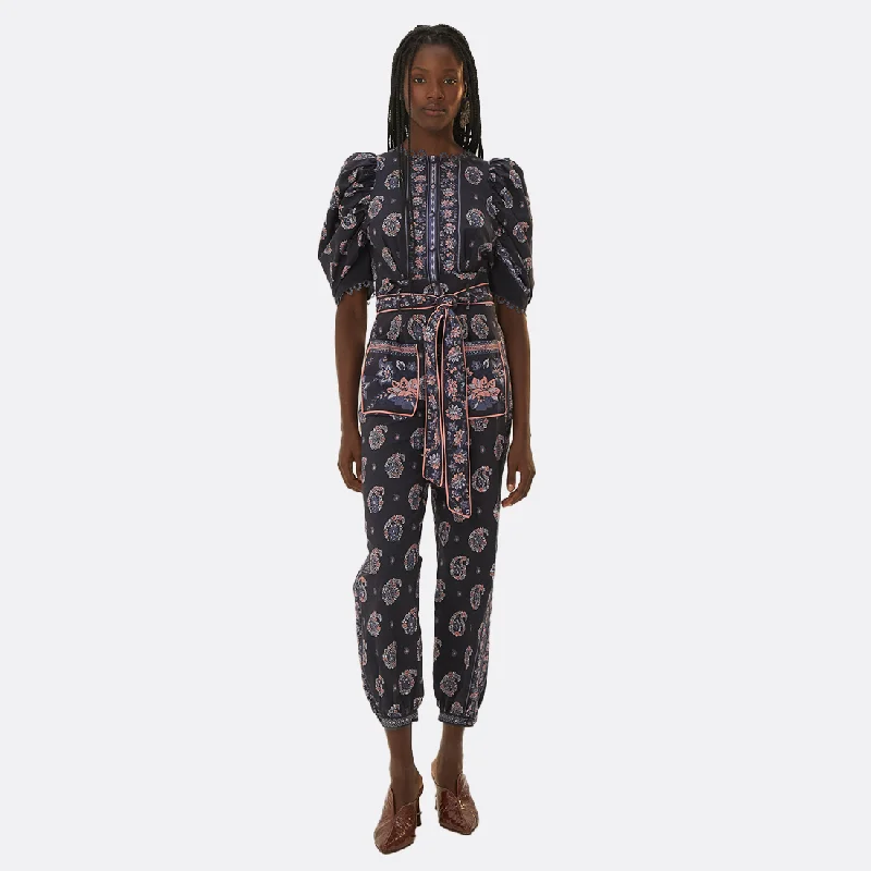 Ayla Blue Short Sleeve Jumpsuit Striped wide leg jumpsuit, Relaxed fit, Comfortable, Fashionable Ayla Blue Short Sleeve Jumpsuit Striped wide leg jumpsuit, Relaxed fit, Comfortable, Fashionable